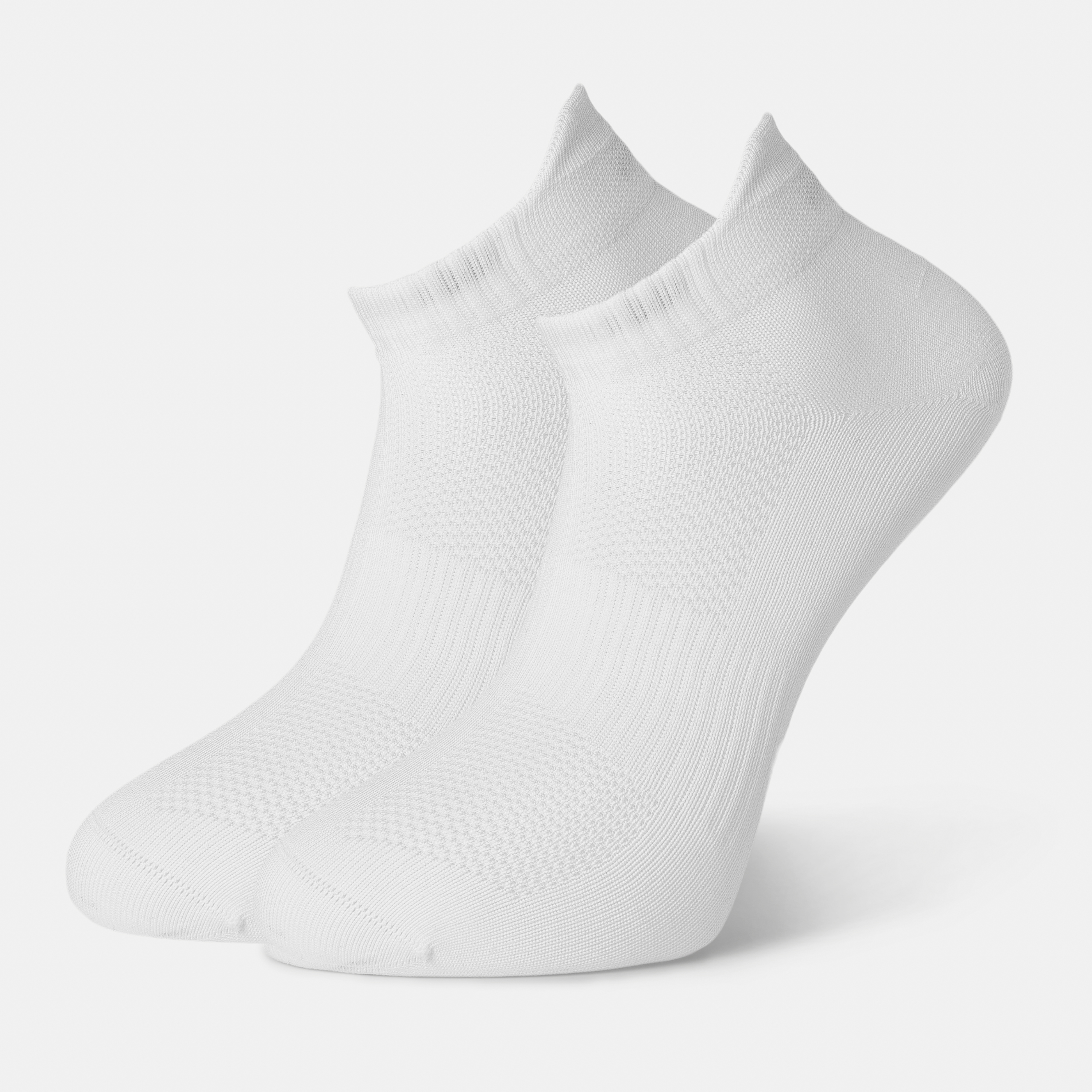 Sportstrumpor ankel 2-pack, White, hi-res