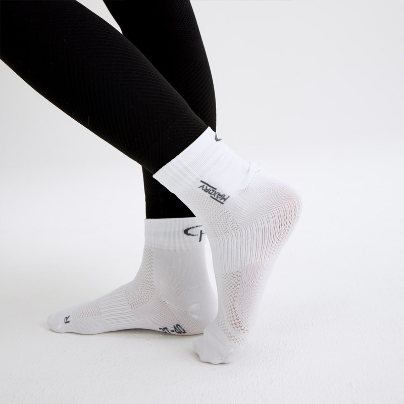 SPORTS SOCKS MID CUT 2-PACK, White, hi-res