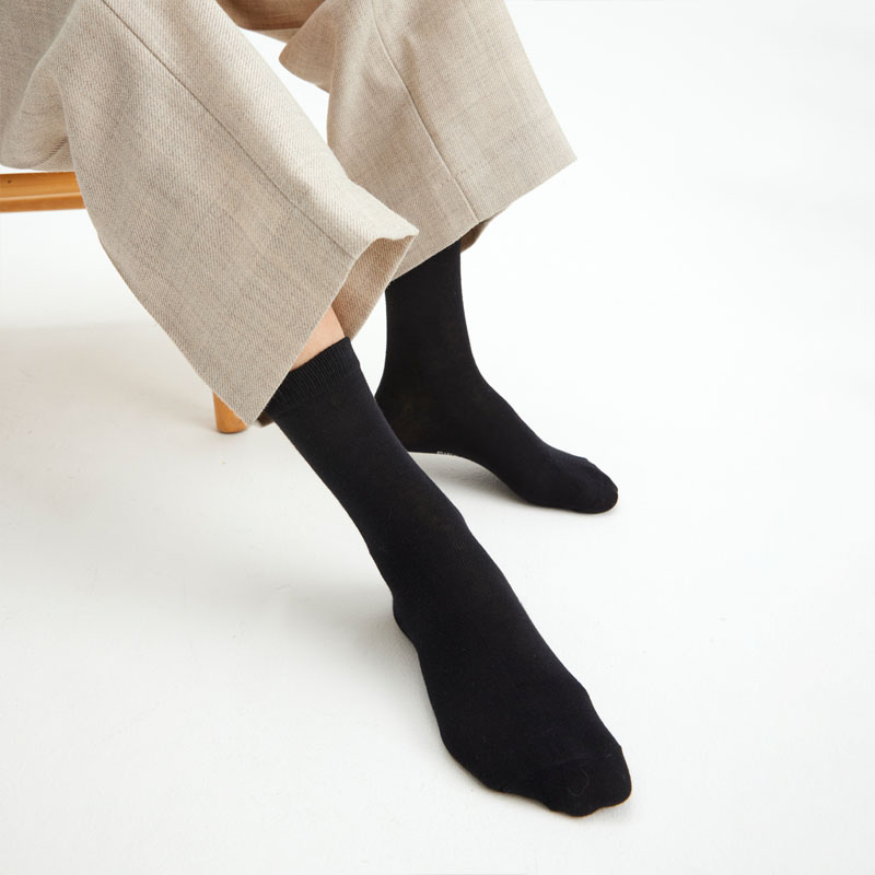 Basic Socks X5 Wmn, Black, hi-res
