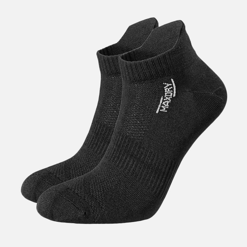 Sport socks low x2, Black, hi-res