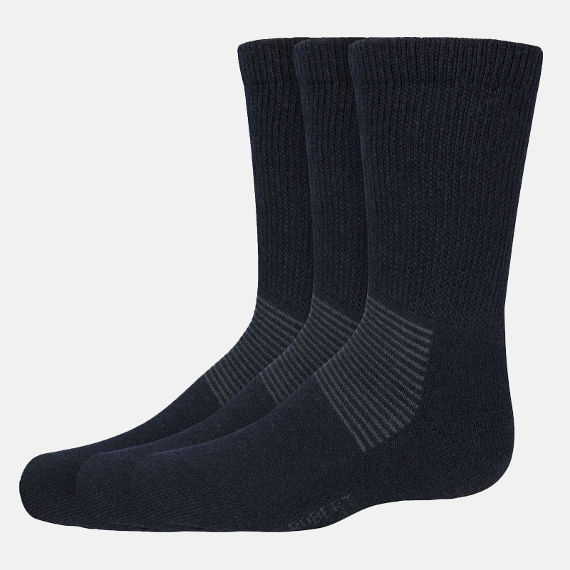 Tykke Ullsokker x3, Navy9, hi-res