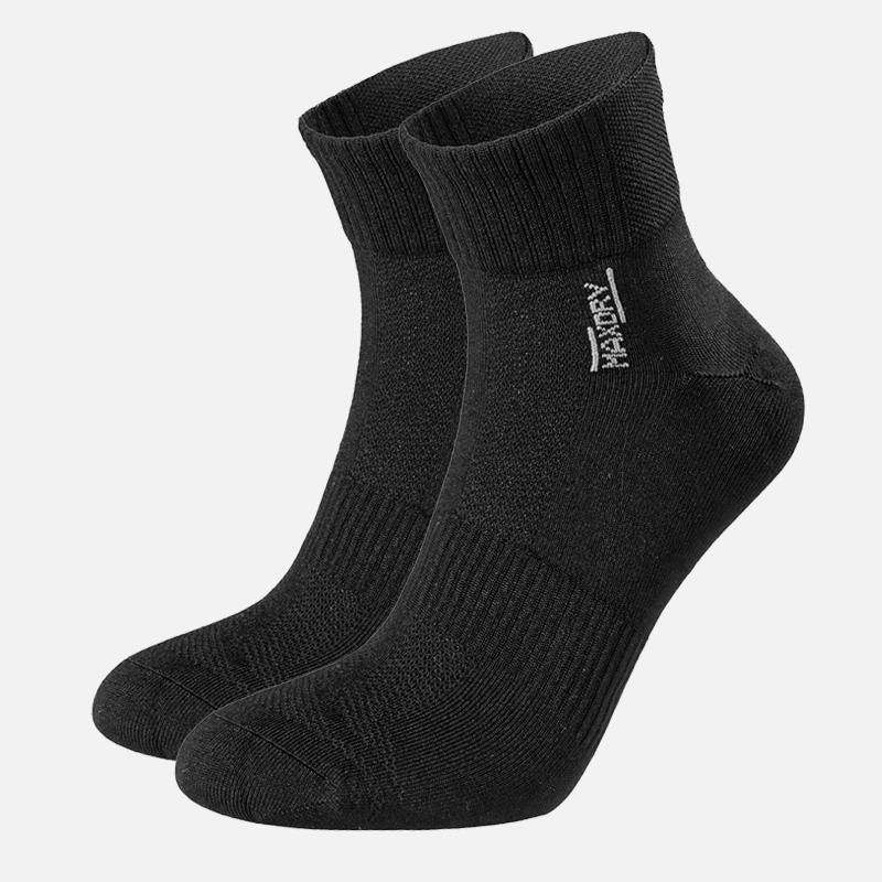 Sport socks mid x2, Black, hi-res